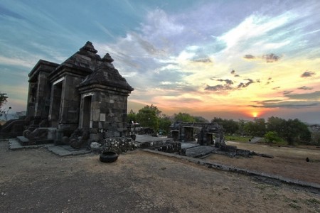 Wisata Yogyakarta Istana Ratu Boko Keren