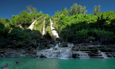 Destinasi Wisata di Jogja Air Terjun Sri Gethuk, Pesona Dari Gunung Kidul