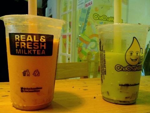 Chacha Milk Tea, Tempat Nongkrong di Jogja