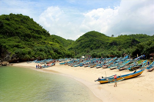 Sejarah Masa Lalu Sungai Bengawan Solo Purba di Pantai Gunung Kidul