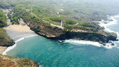 Menikmati Wisata Pantai Jogja di Baron, Gunungkidul