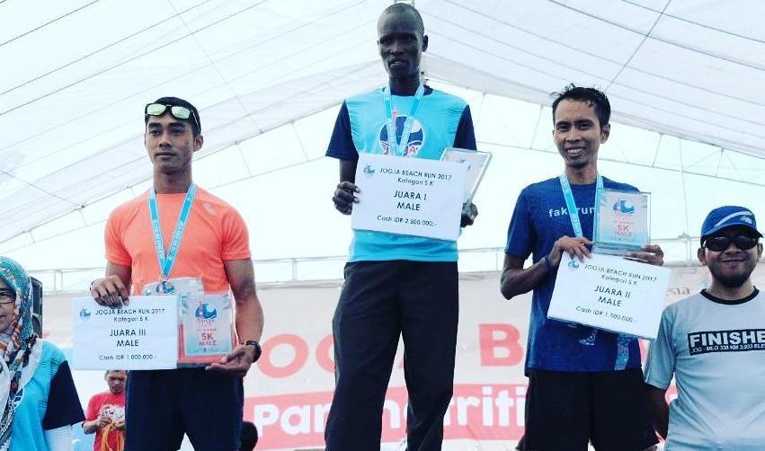 Jogja Beach Run 2017: Dominasi Pelari Africa Sulit di Bendung Pelari Lokal - Tustus Biwott Juarai 5K
