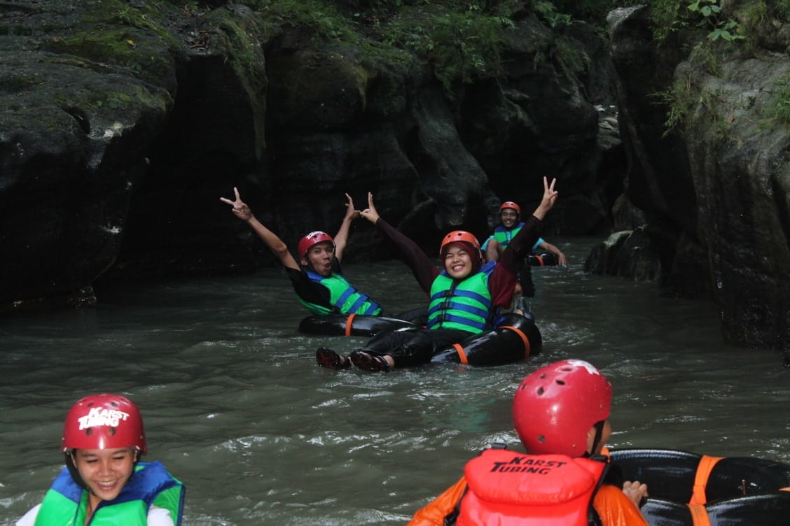 Karst Tubing Sedayu Bantul, Nambah Lagi Olahraga Ekstrem Yang Asyikk